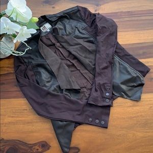 Kut from the Kloth Mixed media jacket